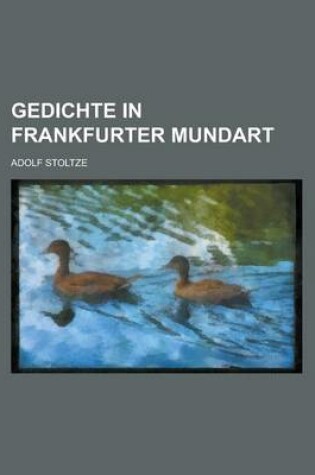 Cover of Gedichte in Frankfurter Mundart