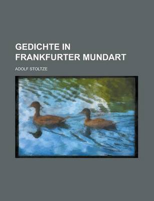 Book cover for Gedichte in Frankfurter Mundart