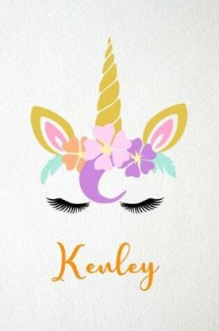 Cover of Kenley A5 Lined Notebook 110 Pages