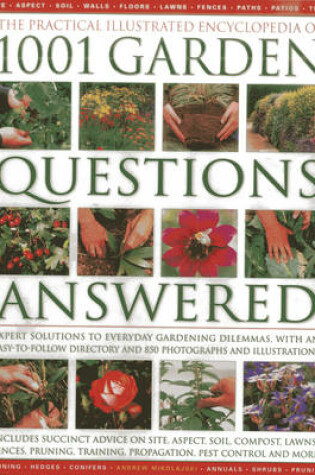 Cover of Practical Illustrated Encyclopedia of 1001 Garden Questions Answered