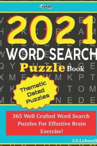 Cover of 2021 WORD SEARCH Puzzle Book