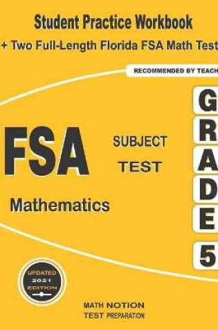 Cover of FSA Subject Test Mathematics Grade 5