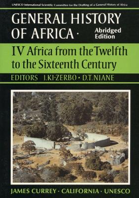 Book cover for General History of Africa volume 4 [pbk abridged]