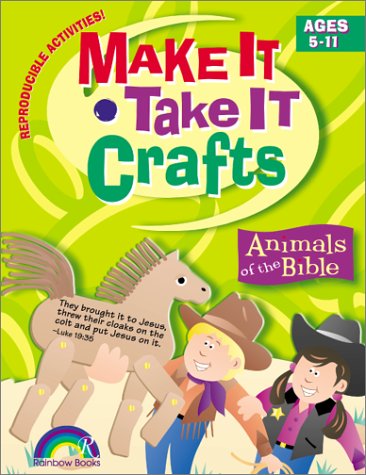 Book cover for Make it Take it Crafts Animals of Bible