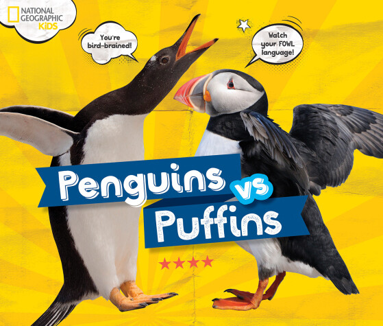 Book cover for Penguins vs. Puffins