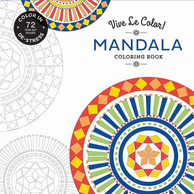 Book cover for Vive Le Color! Mandala (Coloring Book)