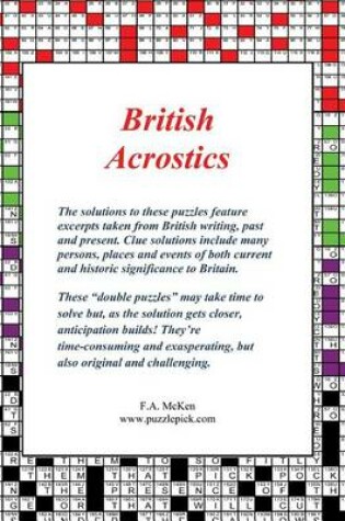 Cover of British Acrostics