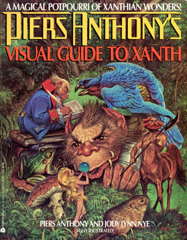 Book cover for Piers Anthony's Visual Guide to Xanth