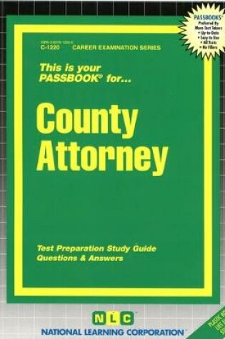 Cover of County Attorney