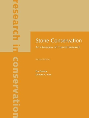 Book cover for Stone Conservation - An Overview of Current Research