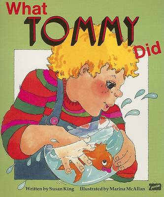 Book cover for What Tommy Did