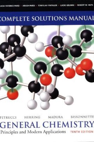 Cover of Solutions Manual for General Chemistry