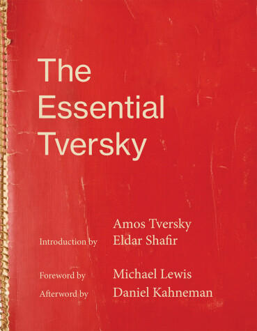 Book cover for The Essential Tversky