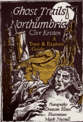 Book cover for Ghost Trails of Northumbria