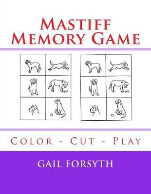 Book cover for Mastiff Memory Game