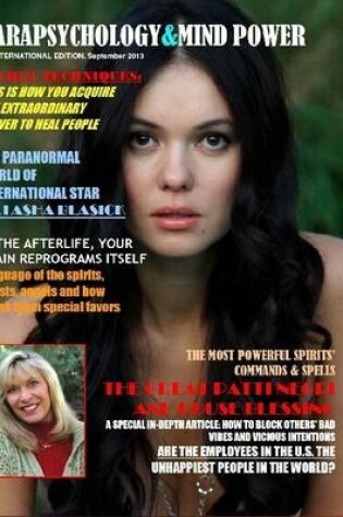 Cover of PARAPSYCHOLOGY & MIND POWER MAGAZINE. September 2013. DELUXE INTERNATIONAL EDITION.