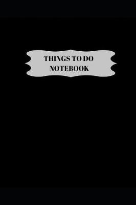 Book cover for Things to Do