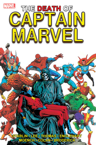 Cover of The Death Of Captain Marvel