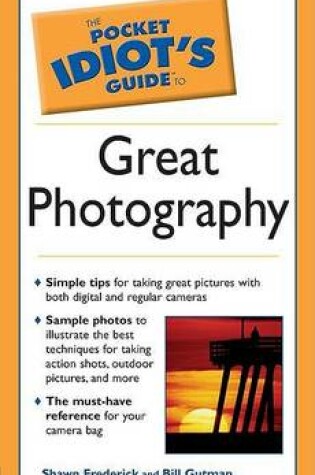 Cover of The Pocket Idiot's Guide to Great Photography