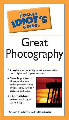 Book cover for The Pocket Idiot's Guide to Great Photography