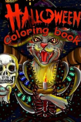 Cover of Halloween Coloring Book