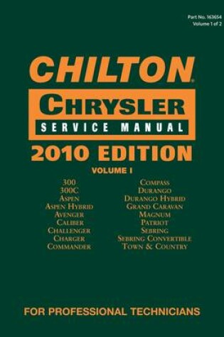Cover of Chilton Chrysler Service Manual