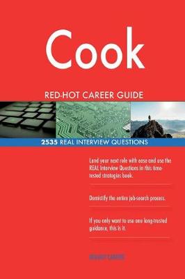 Book cover for Cook RED-HOT Career Guide; 2535 REAL Interview Questions