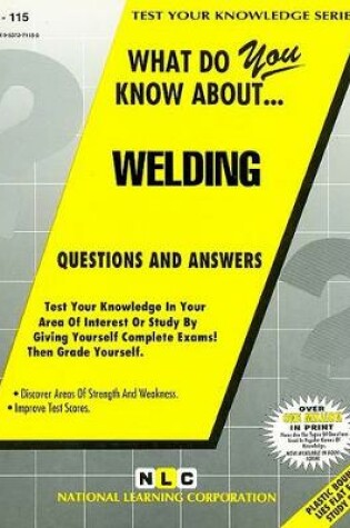 Cover of WELDING