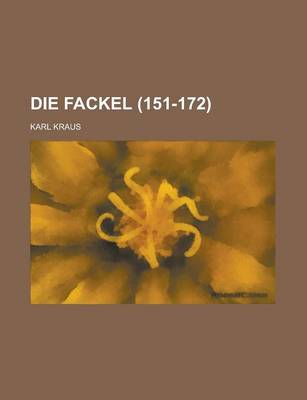 Book cover for Die Fackel (151-172)