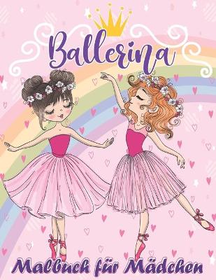 Cover of Ballerina Malbuch für Mädchen