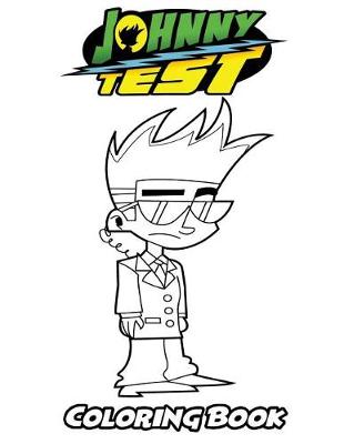 Book cover for Johnny Test Coloring Book