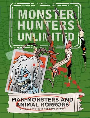 Book cover for Man-Monsters and Animal Horrors