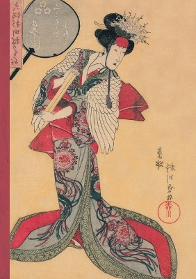 Book cover for Carnet Blanc, Estampe Femme À l'Éventail, Japon 19e