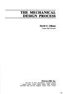 Cover of The Mechanical Design Process: the Cap Experience