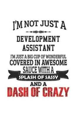 Book cover for I'm Not Just A Development Assistant I'm Just A Big Cup Of Wonderful Covered In Awesome Sauce With A Splash Of Sassy And A Dash Of Crazy