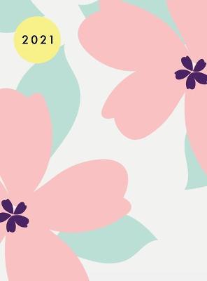 Book cover for 2021 Planner Weekly and Monthly Hardcover