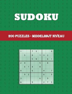 Book cover for Sudoku 200 PUZZLES - Middelh�jt Niveau
