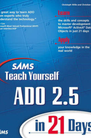 Cover of Sams Teach Yourself ADO 2.5 in 21 Days
