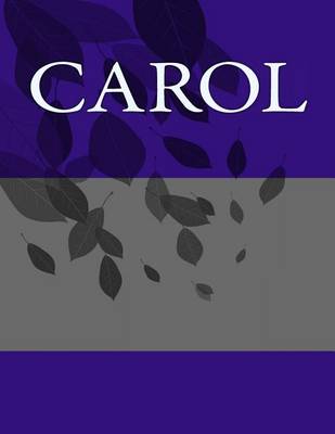 Book cover for Carol