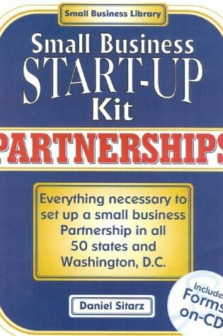 Cover of Partnerships: Small Business Start-Up Kit