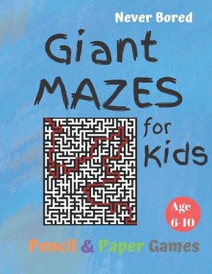 Book cover for GIANT MAZES for Kids