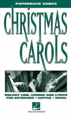 Book cover for Christmas Carols - Paperback Songs