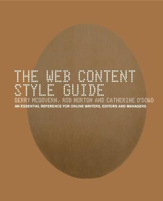 Book cover for The Web Content Style Guide