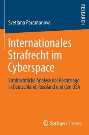 Cover of Internationales Strafrecht Im Cyberspace