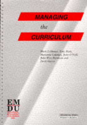 Book cover for Managing the Curriculum