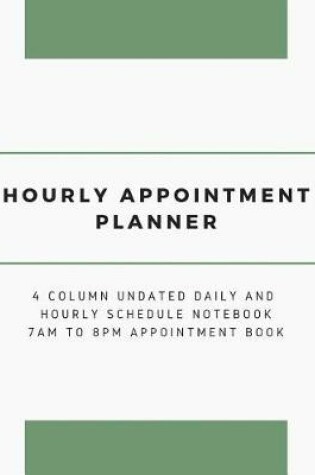 Cover of Hourly Appointment Planner