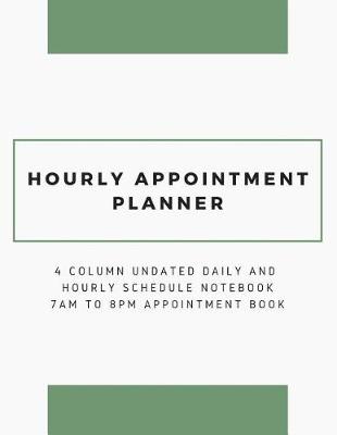 Cover of Hourly Appointment Planner