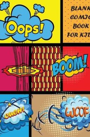 Cover of Blank Comic Book for Kids