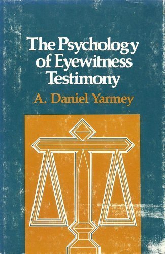 Cover of Psychology of Eye-witness Testimony