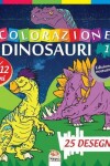 Book cover for colorazione dinosauri 1 - Edizione notturna